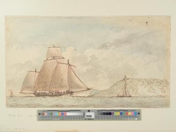 Full Sail off Shore