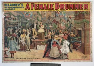 Blaney’s extravaganza success ----- a female drummer