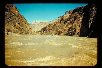 Rapid from river