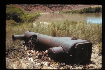 Spencer boiler. Lees Ferry