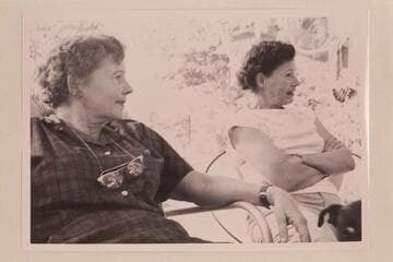 Honey Miller and Mary Beckwith. Van Nuys