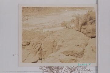 Cache left by Eddy at Dubendorff Rapid after losing the "Powell" when lining 1927, July 27. Taken when Eddy was with The Dusty Dozen