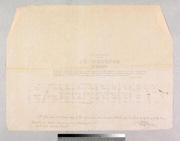 Map of a Survey of the John D. Young Tract