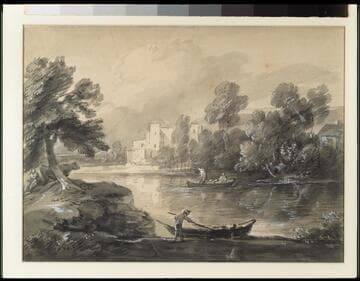 Boats on a Lake