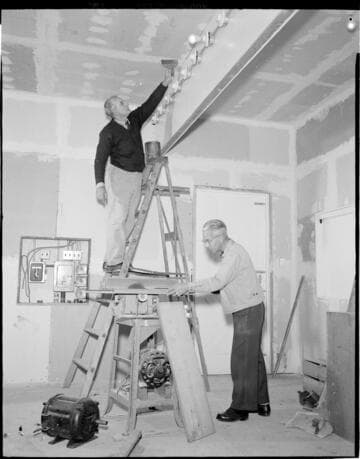 Carpenters working
