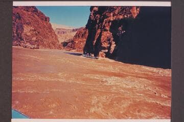 The "Rattlesnake" in Granite Narrows. Prel. Bright Angel gauge: June 18: 107,000. June 19: 107,000