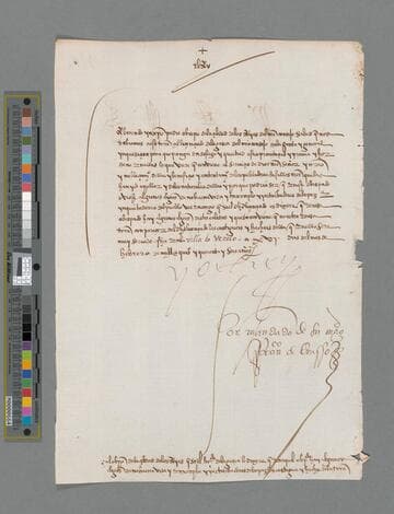 Carlos V, Emperor of Germany and King of Spain, letter to Jerónimo de Loaysa