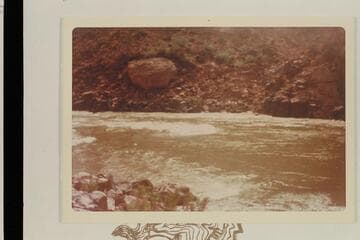 Rapid at Mile 212.15. Estimated gauge: 25,000 cfs