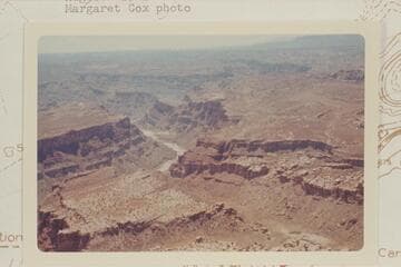 Across Surprise Valley to Cataract Canyon and Y and Cross Canyons. The tilt block opposite the mouth of Y Canyon is left of center