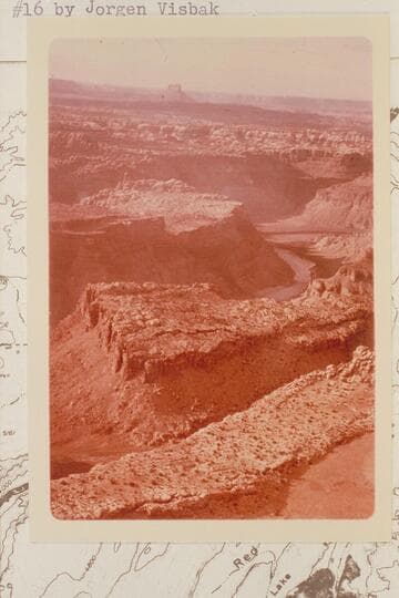 Up to Cross and Y Canyons. Junction Butte in distance