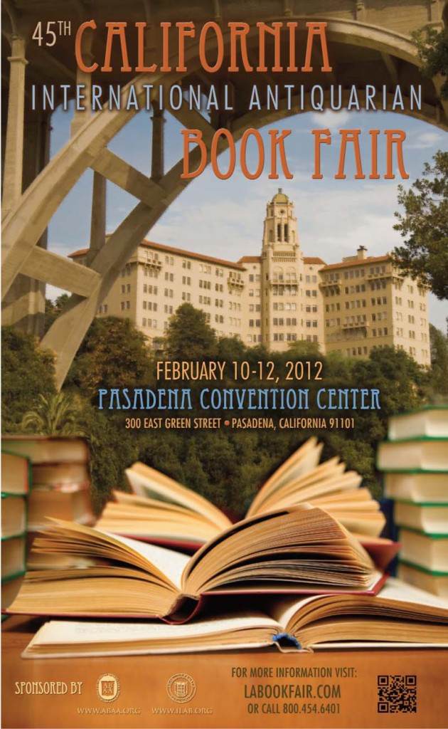 Graphic poster of 45th California International Antiquarian Book Fair Graphic poster of 45th California International Antiquarian Book Fair