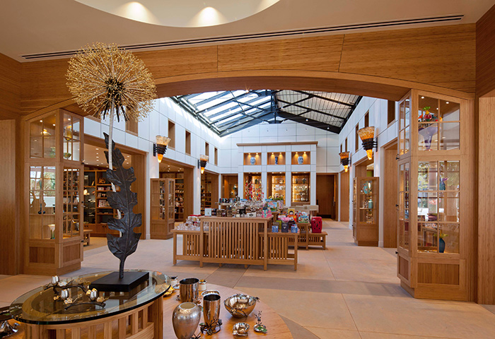 The view as you enter the new Huntington Store. Photo by Tim Street-Porter.